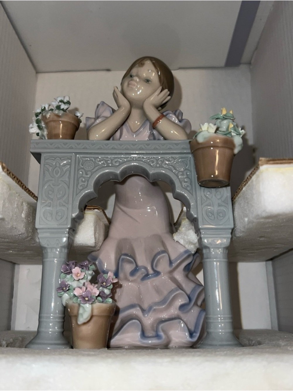 Lladro 06480 A Perfect Day Figurine Original Box Valencia, Spain Retired Rare